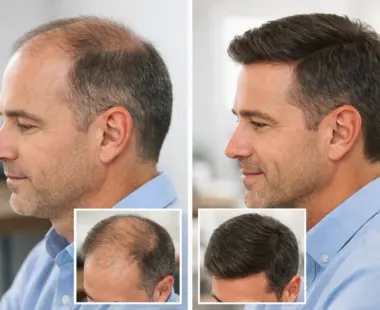 Hair Restoration Before and After Results | Laser Aesthetics AZ Hair Restoration Before and After Results