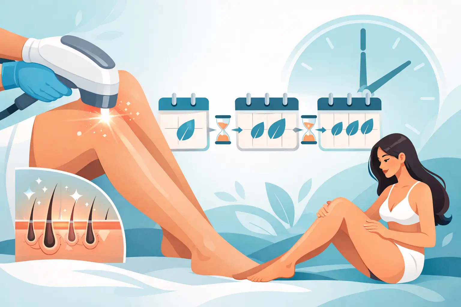 How Many Weeks Between Laser Hair Removal?