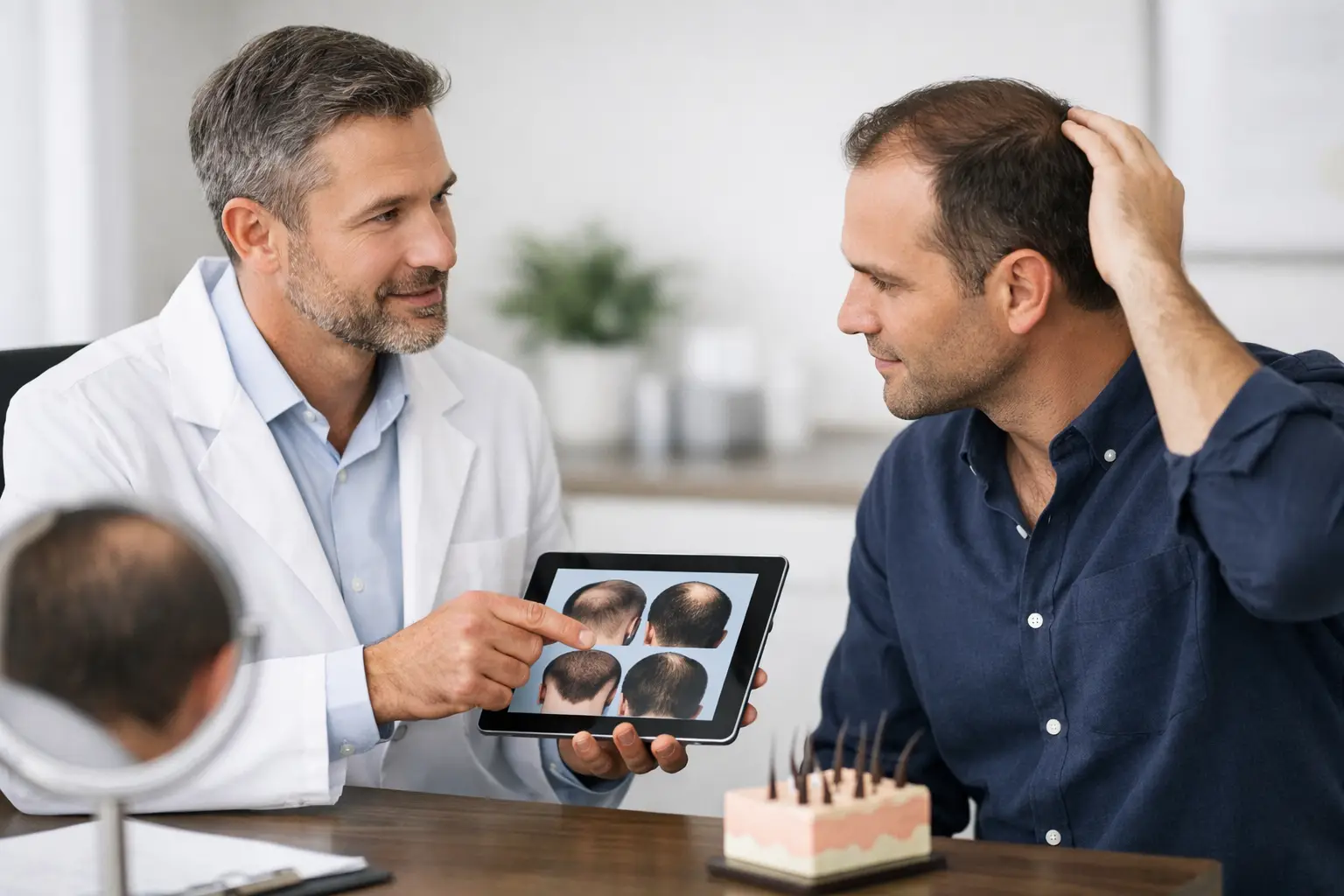 What Happens at a Hair Restoration Consultation?